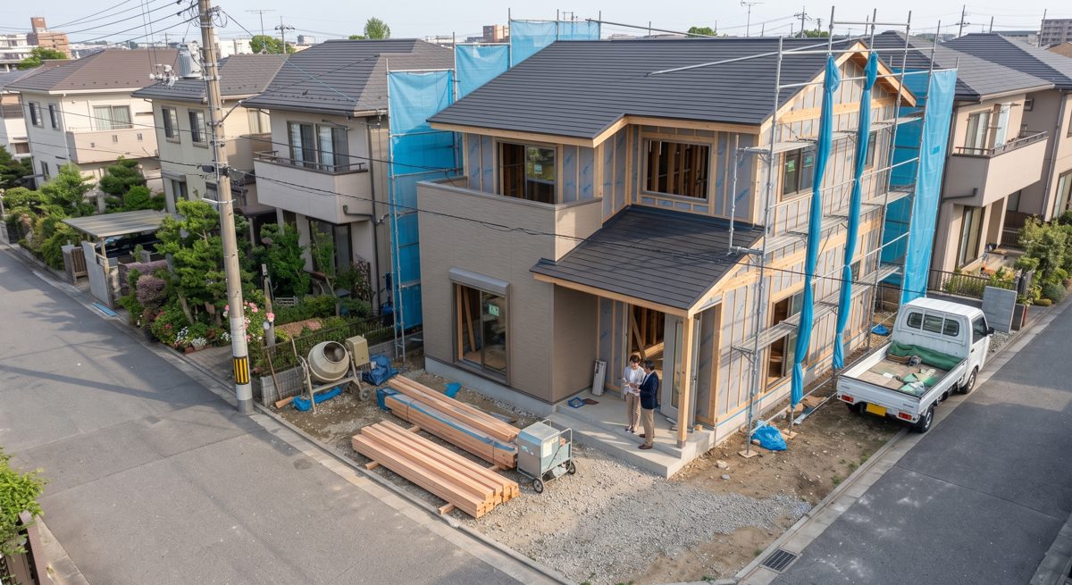 建築・改修の現場