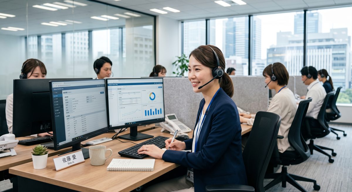 ゲスト対応センターのスタッフ